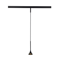 ST688.436.05 ST-Luce Super5 подвесной светильник с шаровым плафоном на тонком подвесе для магнитного трека 24V