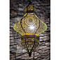 Moroccan Gold Hanging Pendant Light подвесной светильник FOS Lighting Moroccan-Gold-HL1