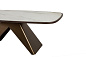 MAITRE Прямоугольный стол из керамогранита со стальным основанием Tonin Casa