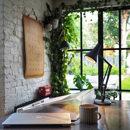 Настольная лампа Anglepoise 90 Mini Mini Черный карбон 32771
