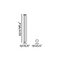 71209 BU-OH LED Dark grey pole lamp Faro barcelona — фото 1