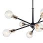 Armstrong 8 Light Chandelier Black люстра 43118BK Kichler — фото 2