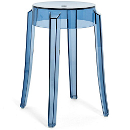 04897Z4 Kartell Charles Ghost Табурет, пудрово-голубой