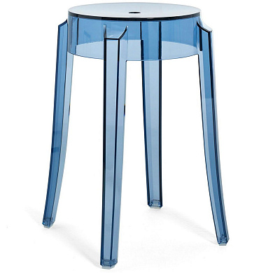 04897Z4 Kartell Charles Ghost Табурет, пудрово-голубой