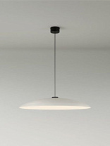 HEADHAT PLATE CIRCULAR METAL CANOPY BLACK SURFACE DIMMABLE D