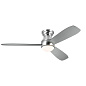 54" Bead Hugger Fan Brushed Stainless Steel люстра-вентилятор 300315BSS Kichler — фото 4