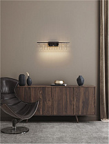 Triac Dimmable Black Chrome & Black Aluminium LED 11 Watt 220-240 Volt 892Lm 3000K IP20 L:67 W: 10 H:20cm