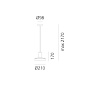 DAL0027O80 Artemide Stablight подвесной светильник — фото 4