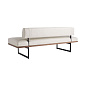 DB8003 Tuck Bench Ivory Leather Arteriors диван