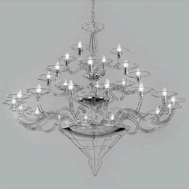 Metal Lux Dedalo SP 28L люстра для гостиной матовое золото 192.128.02