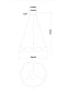 A1868SP-1PB Arte Lamp Grace подвесная люстра LED 1х28W 1400Lm 4000K — фото 2