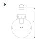 049233 Arlight Светильник ART-APRIORI-ZORB-С-R110-5W Warm3000 (BK, 85 deg, 48V) — фото 1
