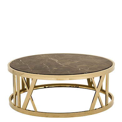 108863 Coffee Table Baccarat Ø100 x H37cm кофейная карта Eichholtz