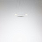 F45A21 76 Fabbian Olympic SP LED S круглый светодиодный подвесной светильник бронза — фото 1