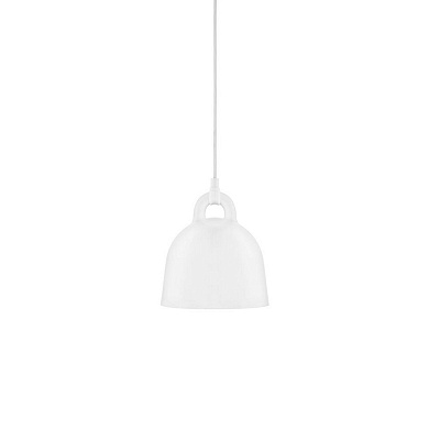 подвесной светильник конической формы белого цвета Ø220 мм