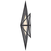Ori Tall Sconce бронза с прозрачным линейным стеклом