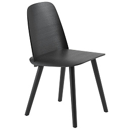 32002 Muuto Nerd стул обеденный черный