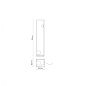 HP291N1EXT Karman Abachina h103 PT OUT уличный торшер матовый чёрный — фото 3
