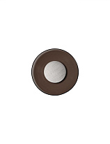 Dark Brown Glass Foggy Nickel Aluminium LED 17 Watt 220-240Volt 248Lm 3000K IP20 D: 32 H: 7 cm