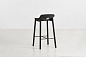 Mono counter chair Black Woud, стул