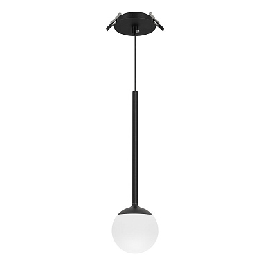 056419 Arlight Светильник SP-BEADS-HANG-BUILT-T-R100-8W Warm3000 (BK, 180 deg, 230V)