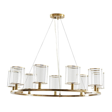 86003 Lorena Fixed Chandelier Arteriors люстра