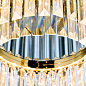 DL 7-666/55 gold Prism Orion накладной хрустальный светильник — фото 5