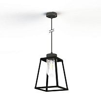 Lampiok 1 N° 4; Clear glass E27 52W; Black grey