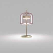 Настольная лампа JUBE, аметист, прозрачное матовое золото, 2 L2416 CE