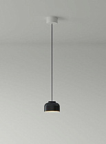 HEADHAT BOWL CIRCULAR METAL CANOPY WHITE SURFACE DIMMABLE 1-
