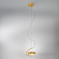 Kolarz Infinity 5030.30130.000/al99 подвесной светильник золото 24 карата ø24cm высота 20cm макс. высота 190cm 1 лампа g9