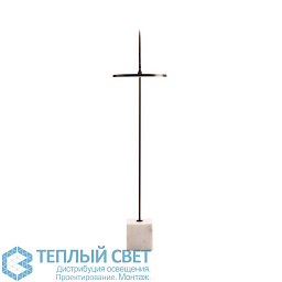 79842 Arteriors Nuri напольная лампа с тонкой стойкой и большим тканевым абажуром