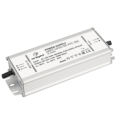 025045 Arlight блок питания ARPV-UH24150-PFC-55C (24V, 6.3A, 150W)