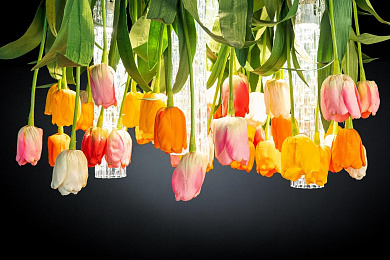 FLOWER POWER TULIP ROUND потолочный светильник, VGnewtrend