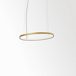 SUPERLOOP HC SBL OVAL S 930 FG Delta Light SUPERLOOP подвесной потолочный светильник цвета фламандского золота