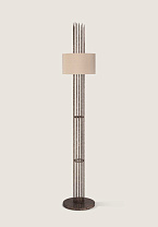 Burnt Silver shown with 14 Caged Cylinder in Putty Silk with Cream Card lining