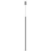 LOGIC R300 8.30 WB + BASE N Led Technology подвесной светильник сатиновое серебро + чёрный