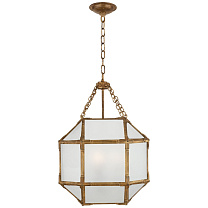 Morris Small Lantern позолоченное железо с матовым стеклом