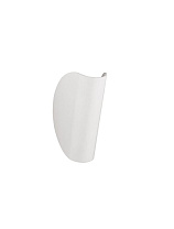 Sandy White Aluminium & Clear Glass LED 6 Watt 398Lm 3000K 135mA 100-240V Beam Angle 50º IP54 L: 11 W: 9 H: 18 cm