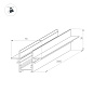 046286 Arlight Трек встраиваемый MAG-TRACK-2538-FDW-3000 (BK, 5LN) — фото 1
