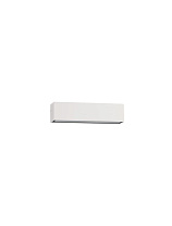 Sandy White Aluminium & Glass LED 8Watt 220-240Volt 502Lm IP65 3000K L:22 W:5.3 H:5.5 cm