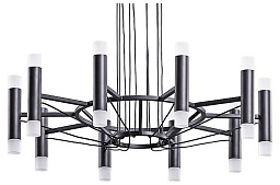 A2482SP-20BK Arte Lamp Empire подвесная люстра с множеством цилиндрических плафонов