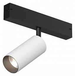 DK8040-BW+BK Denkirs Smart spot магнитный трековый светильник черного цвета с цилиндрическим плафоном для трека 48V