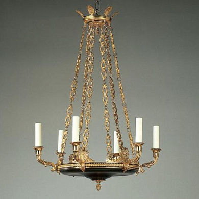 CL0047 Serrant Empire Chandelier люстра Vaughan