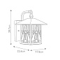 Настенный уличный светильник Inglenook Outdoor Quoizel QZ-INGLENOOK2-S бронза valiant — фото 4