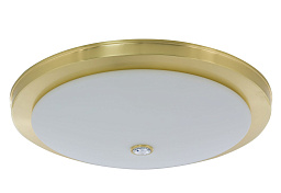 DIM-PL-3(ZM) Kutek Dimaro трёхламповый потолочный светильник с плоским круглым матовым плафоном
