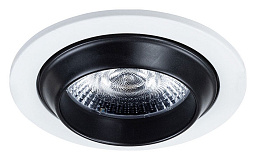 A3318PL-1WH Arte Lamp Uva встраиваемый потолочный светильник с отражателем черного цвета