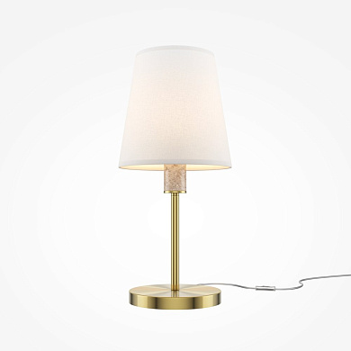 Настольная лампа Maytoni Lira 60W Латунь MOD483TL-01BS