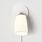 1467007 Carlton Wall Plug-In Astro lighting подключаемый светильник матовый белый — фото 1