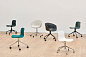 About A Chair Вращающийся мягкий стул с регулируемой высотой Hay — фото 6